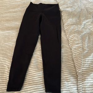 Alo size small black 25 inch leggings
